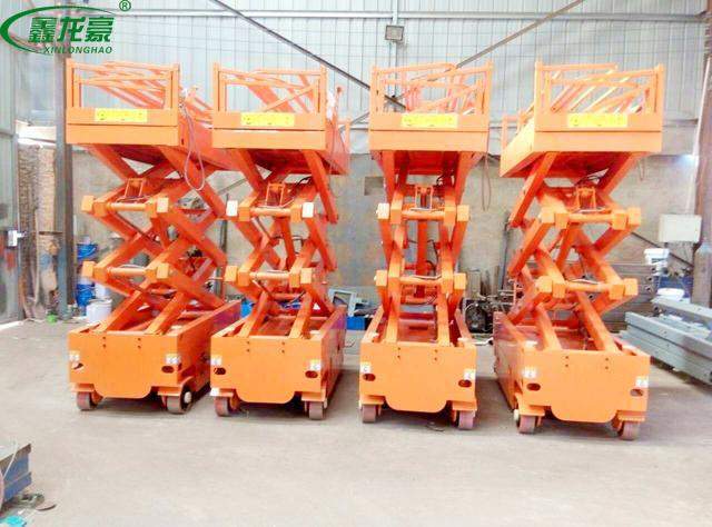 全電瓶行走升降平臺車 全電瓶行走升降平臺車